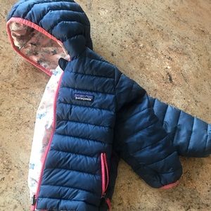 Patagonia 2T hooded Puffer Down Jacket